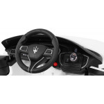 Elektrické autíčko Maserati Ghibli - biele